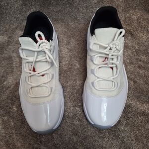 Jordan Men's Sneakers in White with Red Details